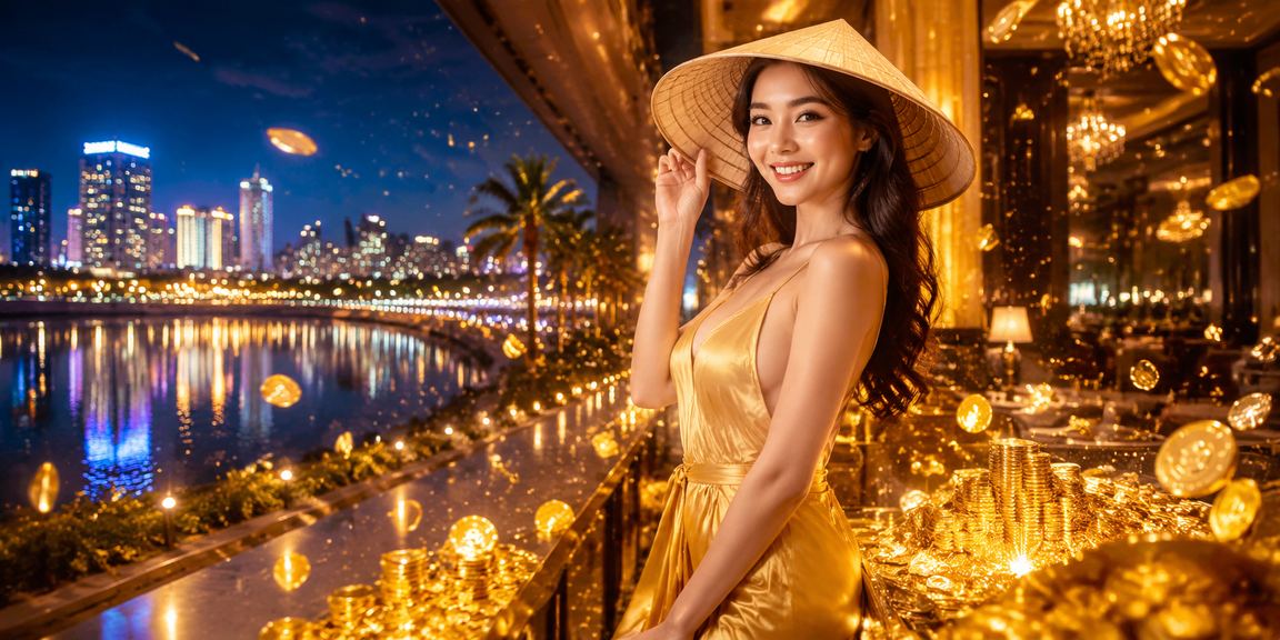 Không khí casino và cá cược tại Đà Nẵng với nón lá truyền thống