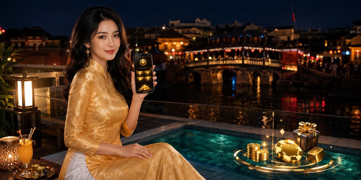 Người dùng trải nghiệm ứng dụng casino và chương trình VIP tại Hội An