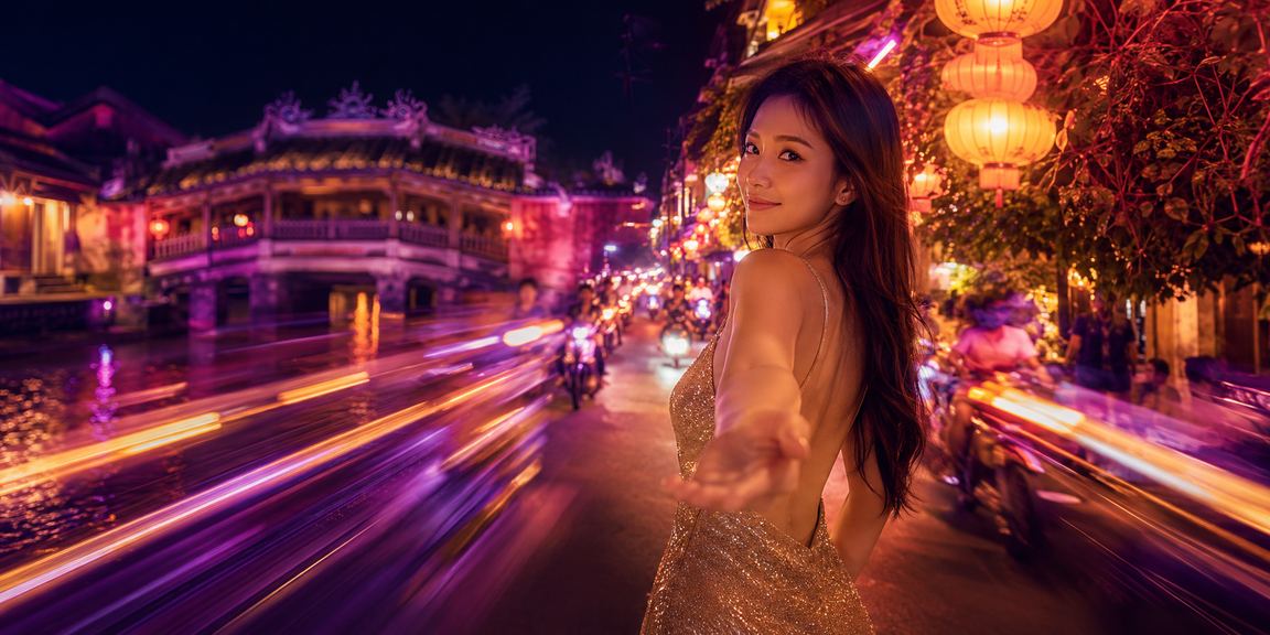 Giải trí casino và cá cược ban đêm tại chợ đêm Hội An Việt Nam