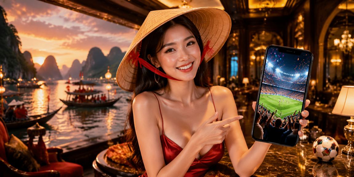 Người dùng Sài Gòn đăng ký nhận thưởng với nón lá Việt Nam
